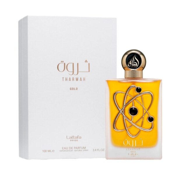 Tharwah Gold Lattafa Perfumes Eau de Parfum - 100ml - Imagem 3