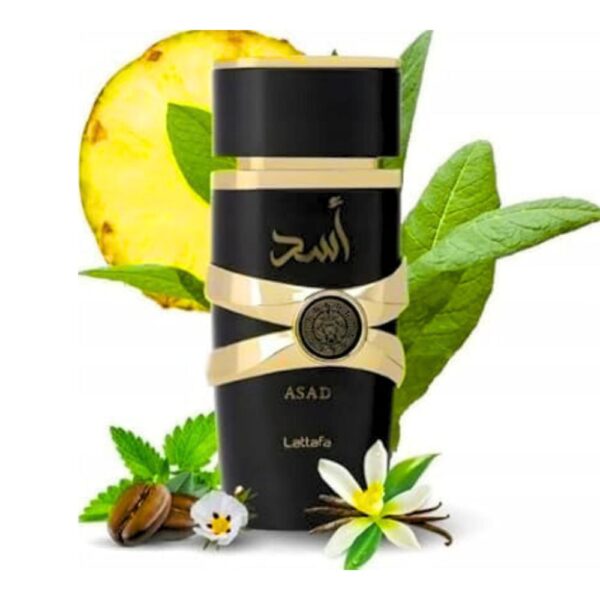 Asad Lattafa Eau de Parfum -100ml - Imagem 2
