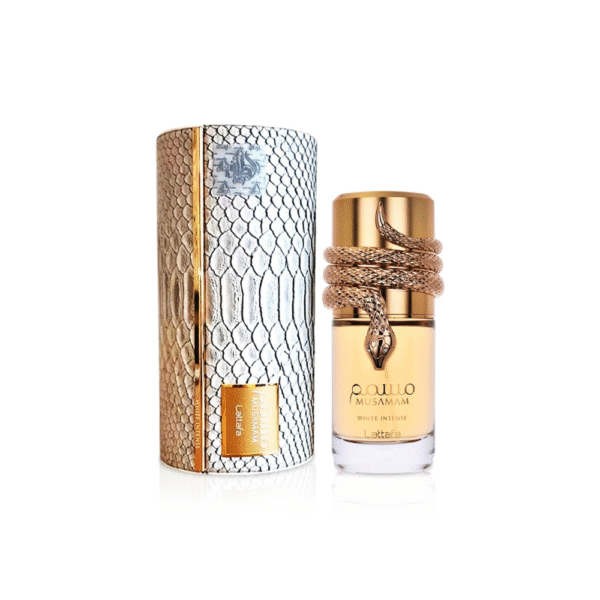 Musamam White Intense Lattafa Eau de Parfum - Perfume Compartilhável 100ml - Imagem 2
