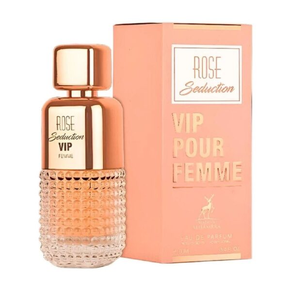Rose seduction vip pour femme maison alhambra- 100ml - Imagem 3