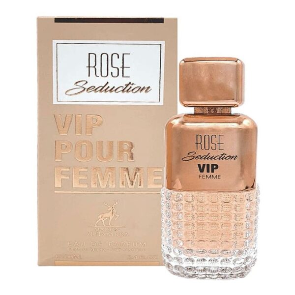 Rose seduction vip pour femme maison alhambra- 100ml - Imagem 4