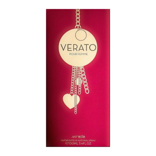 Verato Pour Femme Mirada Eau de Parfum -100ml - Imagem 4