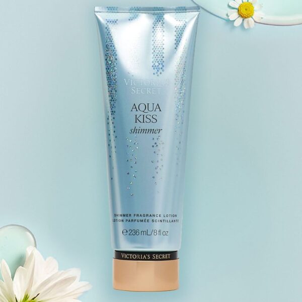 Aqua Kiss Shimmer Victoria’s Secret Hidratante – 236ml - Imagem 3