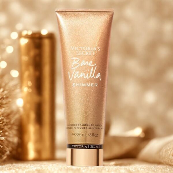 Bare Vanilla Shimmer Victoria’s Secret Hidratante – 236ml - Imagem 3