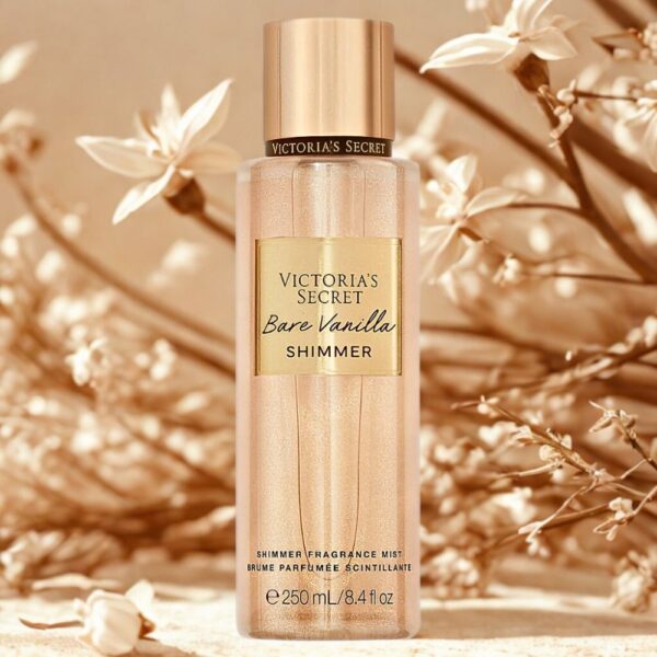 Bare Vanilla Shimmer Victoria’s secret Body Splash – 250ml - Imagem 2