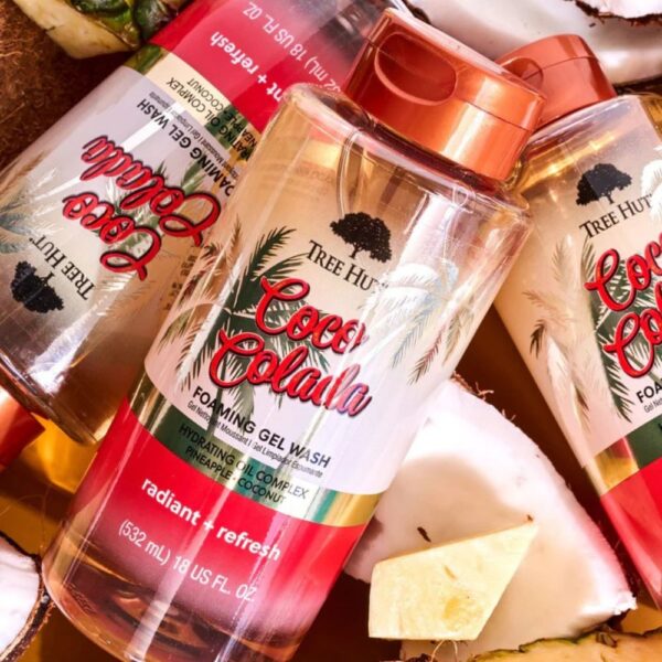 Gel Espumante De Banho Coco Colada Tree Hut-532 ml - Imagem 3