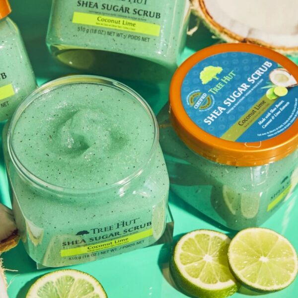 Esfoliante Coconut Lime Tree Hut – 510g - Imagem 4