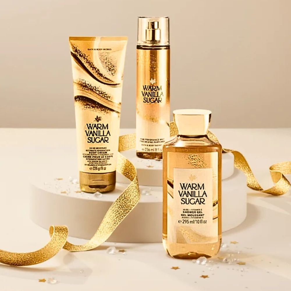 Warm Vanilla Sugar Body Splash Bath & Body Works-236ml - Imagem 5