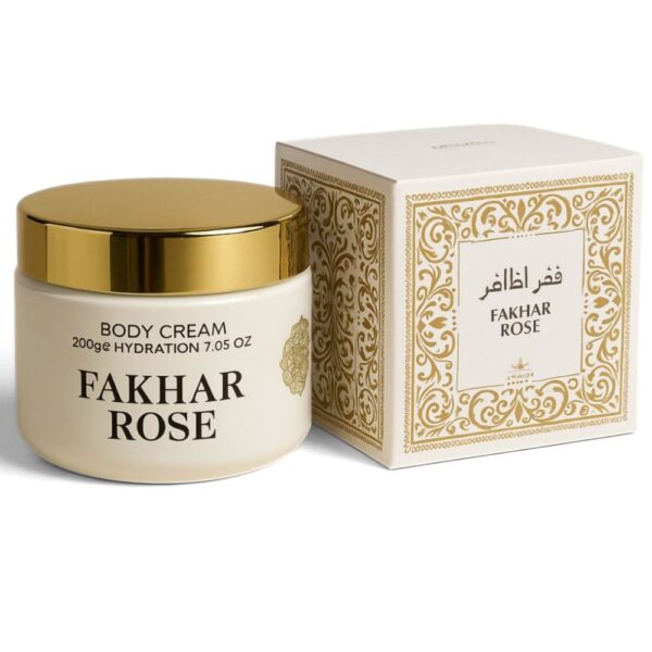 Manteiga Corporal Fakhar Rose Isabelle La Belle – 200g - Imagem 3