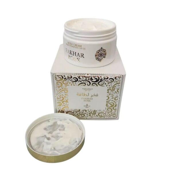 Manteiga Corporal Fakhar Rose Isabelle La Belle – 200g - Imagem 4